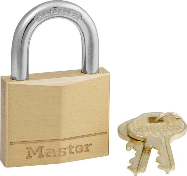 KEY LOCK/40MM SOLID BRASS