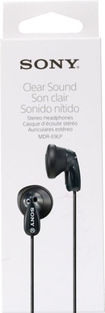 Sony Fashion Earbuds, Black