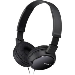 SONY ZX Series Stereo On-Ear Headphones, Black - ONLINE ONLY