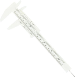 VERNIER CALIPER PLASTIC 6IN