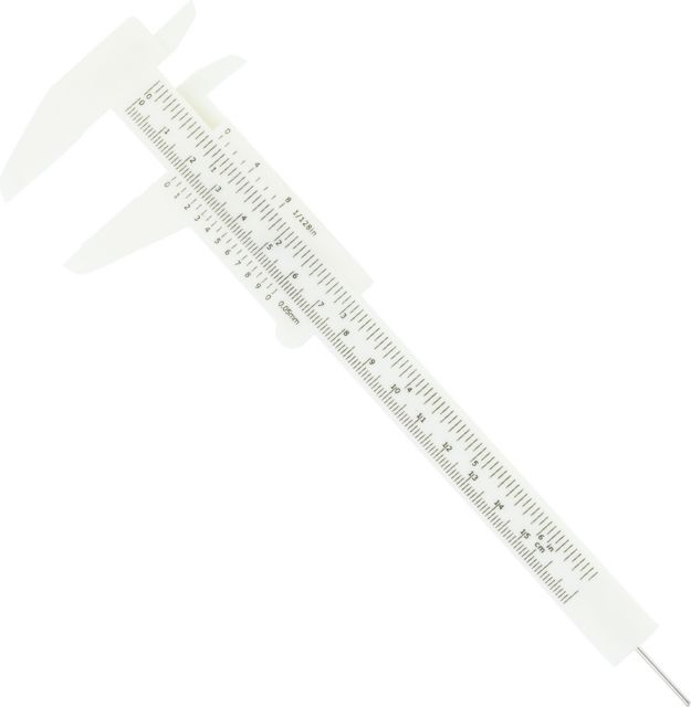VERNIER CALIPER PLASTIC 6IN