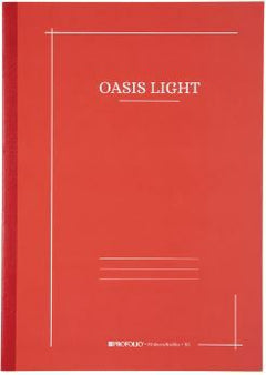 Profolio Oasis Light Tomato Coloured Cover Notebook Features