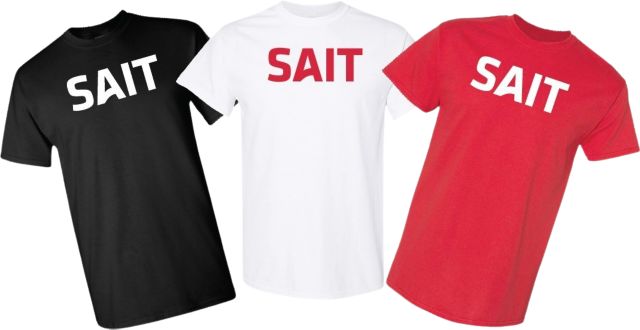 Southern Alberta Institute of Technology 3 Pack T-Shirts in Bag
