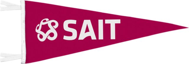 Southern Alberta Institute of Technology Small Felt Pennant