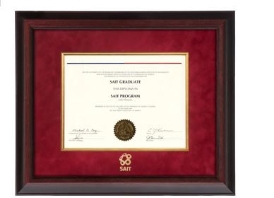 Southern Alberta Institute of Technology 15 x 18.5 Executive Diploma Frame