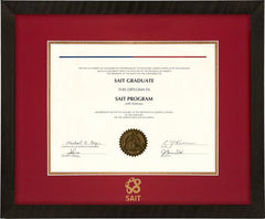 Southern Alberta Institute of Technology 13x16 Florentine Diploma Frame