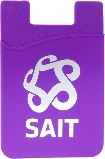 Southern Alberta Institute of Technology Silicone Phone Wallet