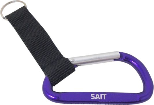Southern Alberta Institute of Technology Carabiner with Strap