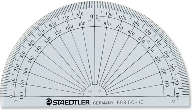 PROTRACTOR 4 180DEGR