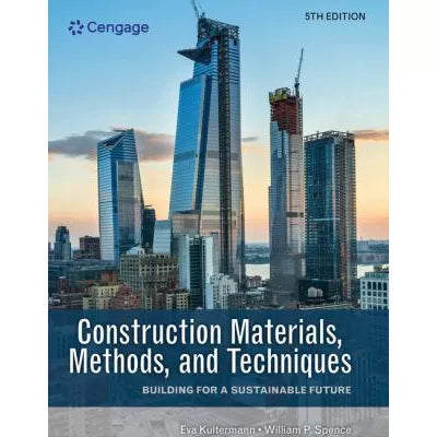 Construction Materials, Methods, &amp; Techniques