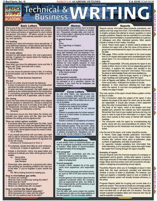 TECHNICAL & BUSINESS WRITING