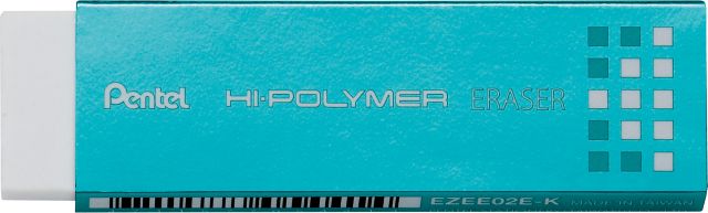 ERASER SLIM MIXED COLOUR GREEN