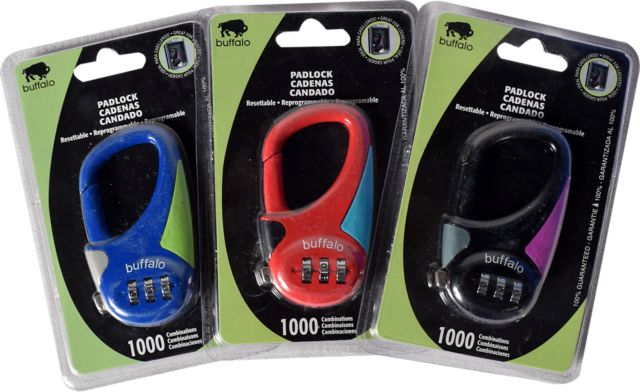 LOCK 3DIGIT 42MM RESETTABL AST